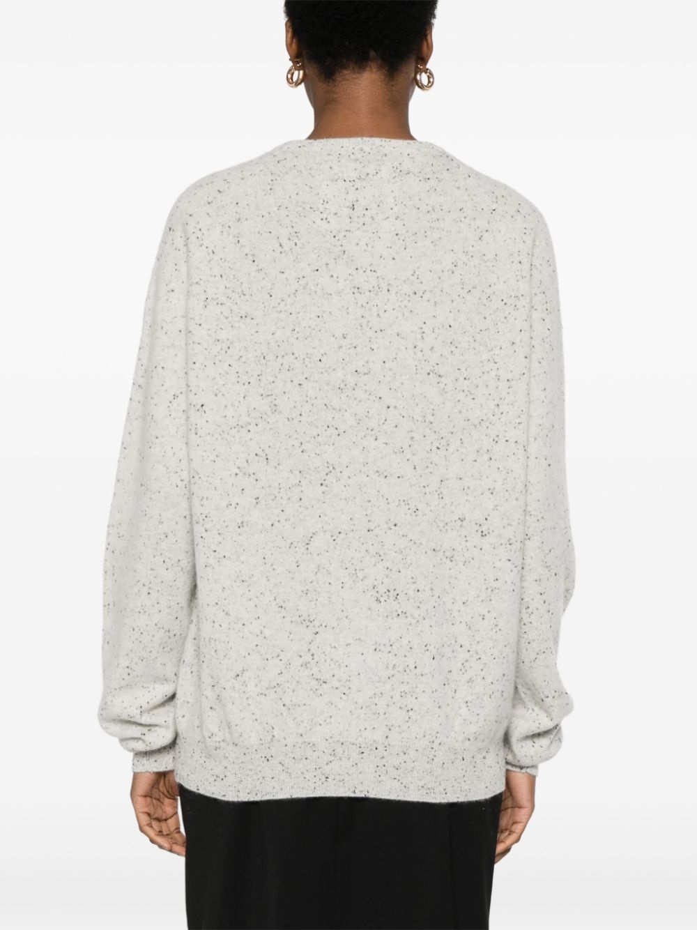 speckle-knit sweater - 4