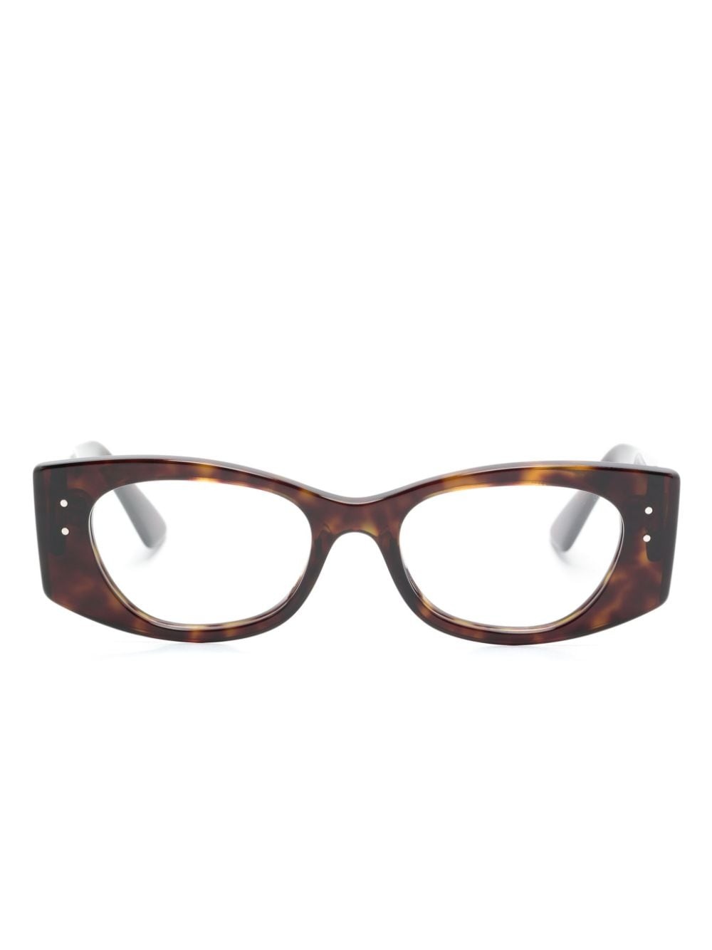 Kat oval-frame glasses - 1