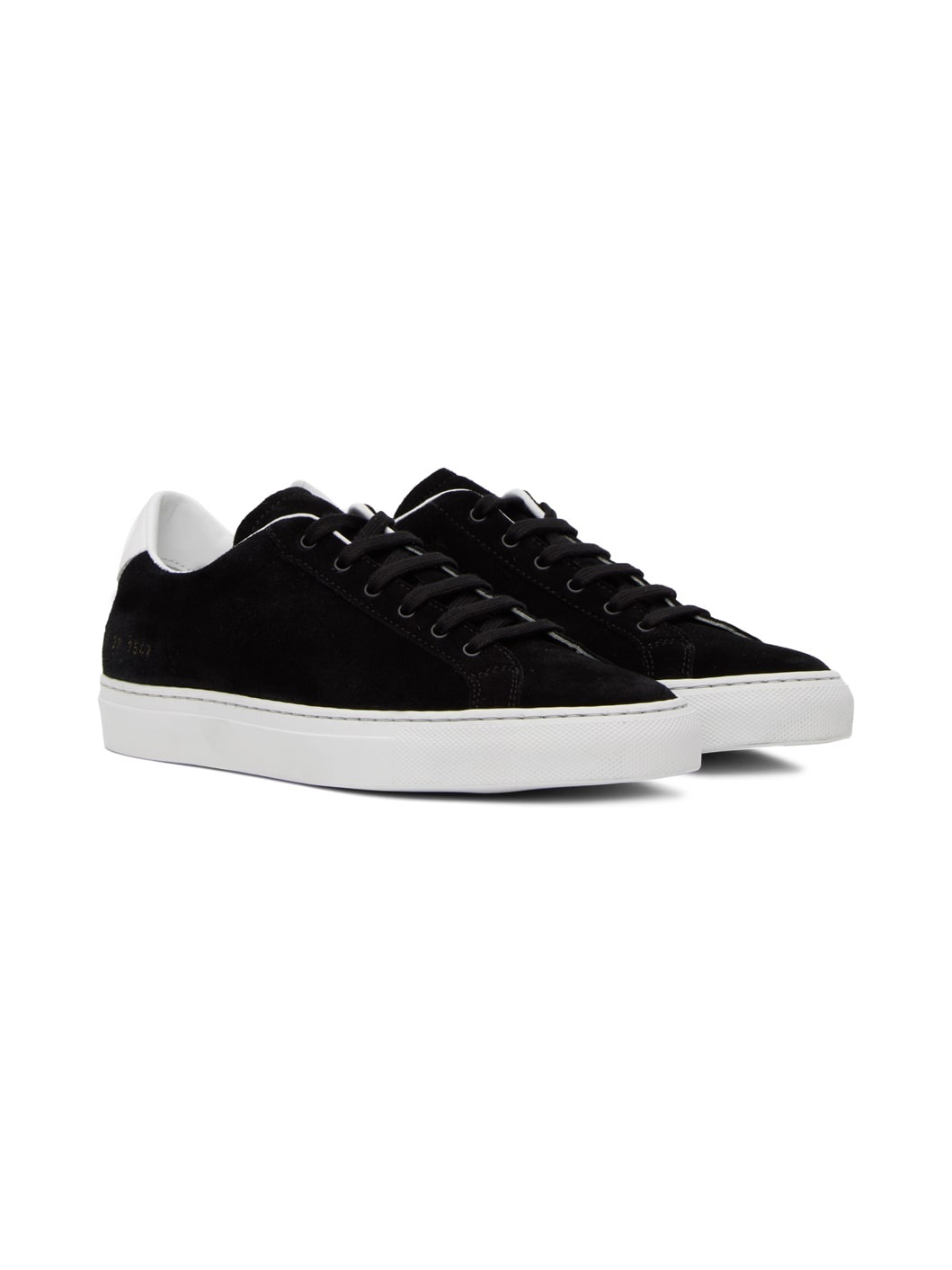 Black Retro Low Sneakers - 4
