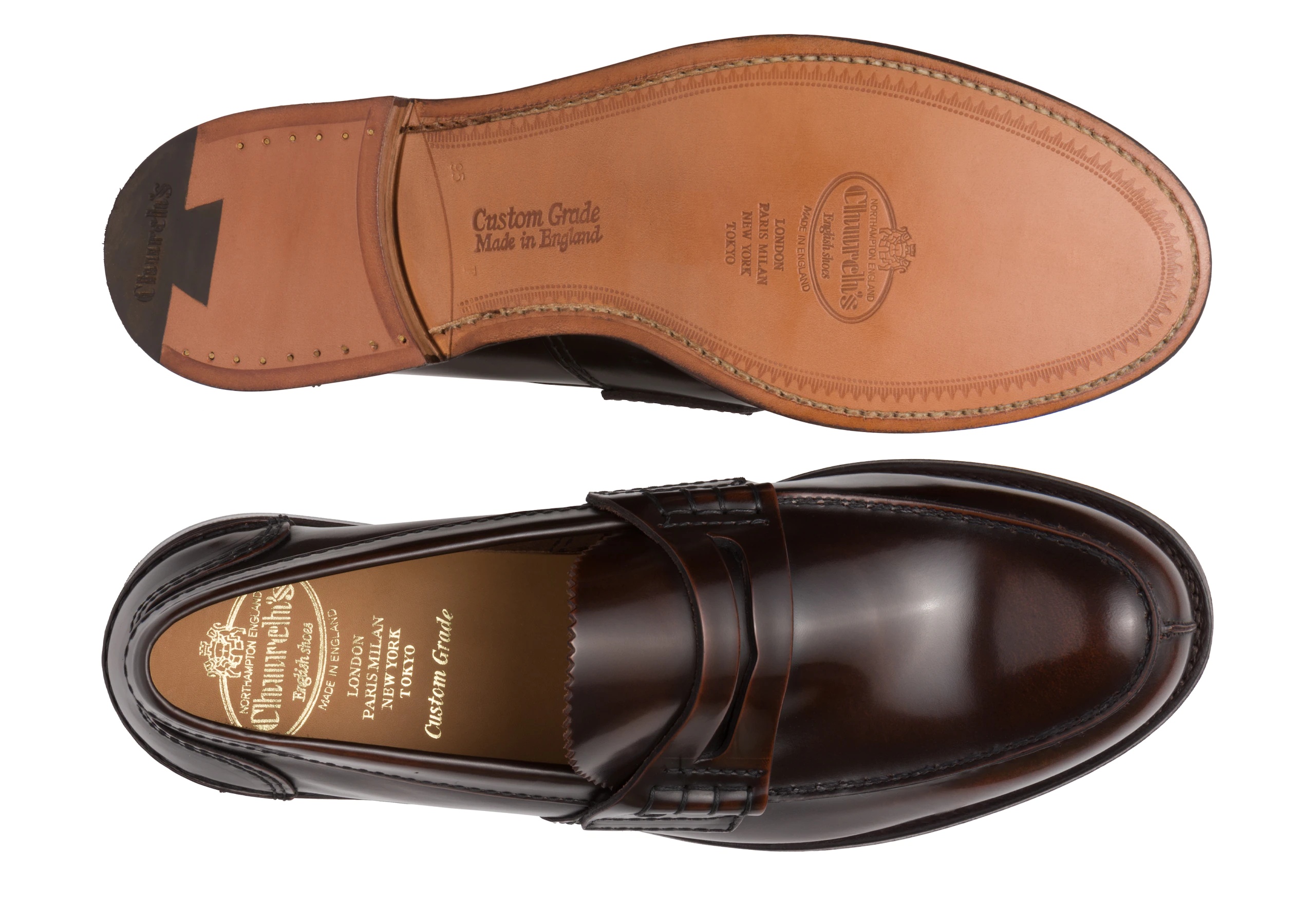 Tunbridge
Bookbinder Fumè Penny Loafer Ebony - 3