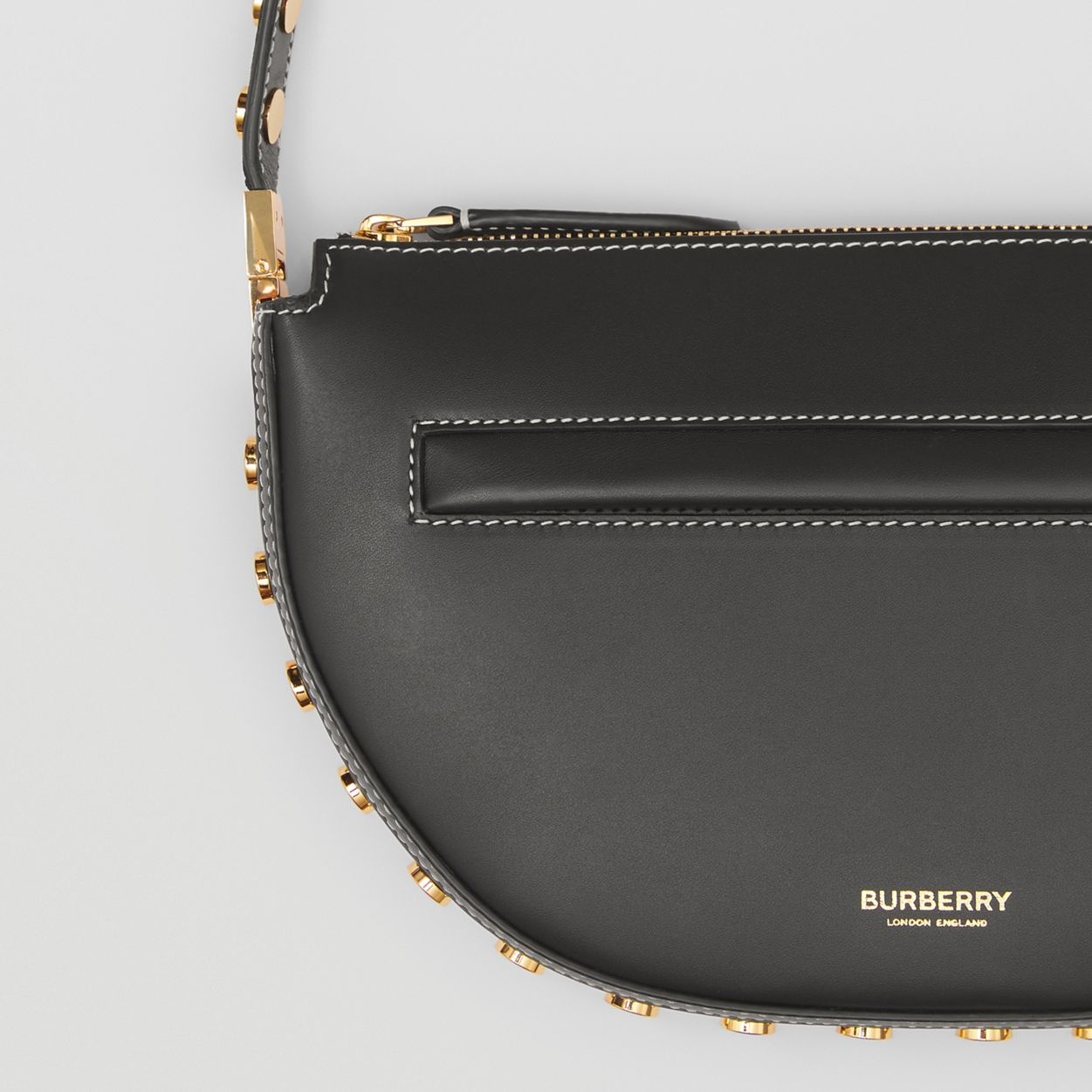 Mini Leather Zip Olympia Bag - 2