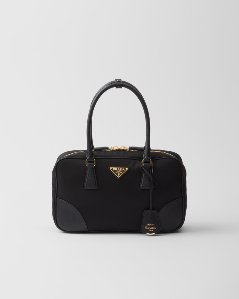 Prada Re-Edition 1978 medium Re-Nylon and Saffiano leather two-handle bag 1