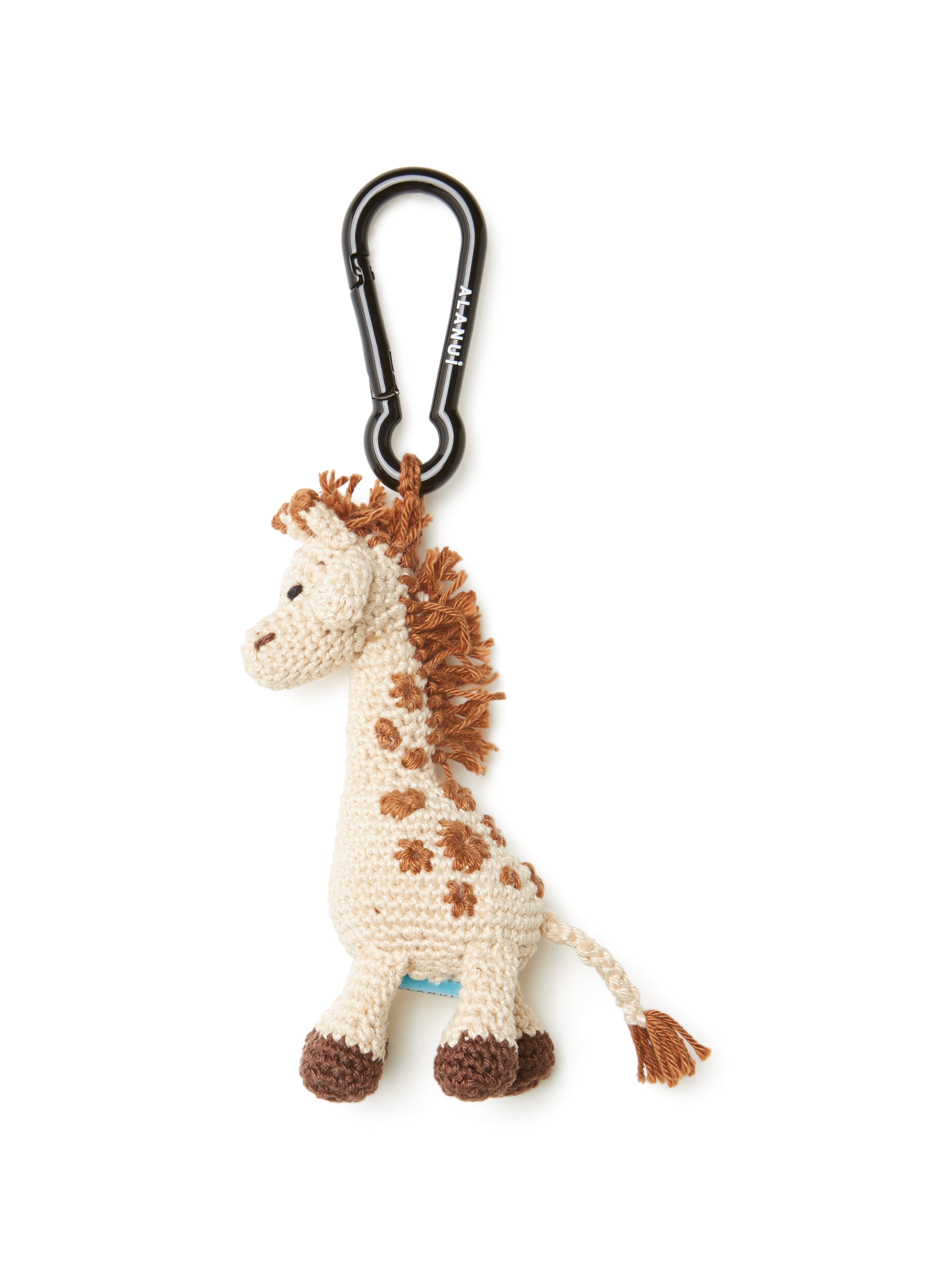 Handmade Giraffe Crochet Key Holder - 1