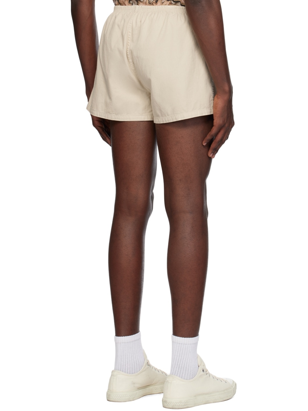 Beige Short Shorts - 3