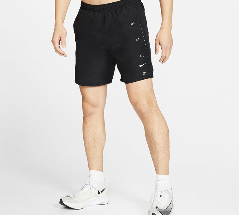 Nike Nike Challenger7 Brief Running Athleisure Casual Sports Shorts Black CQ0108-010 outlook