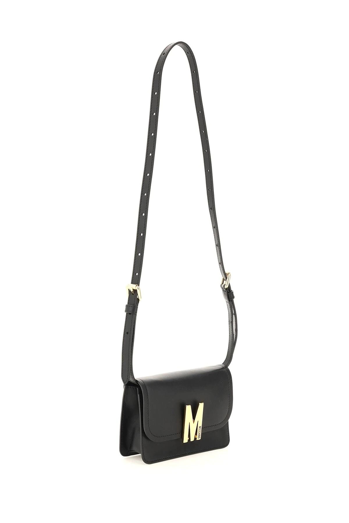 LEATHER 'M' BAG - 3