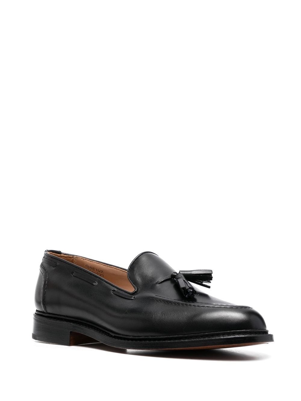 tassel-detail leather loafers - 2