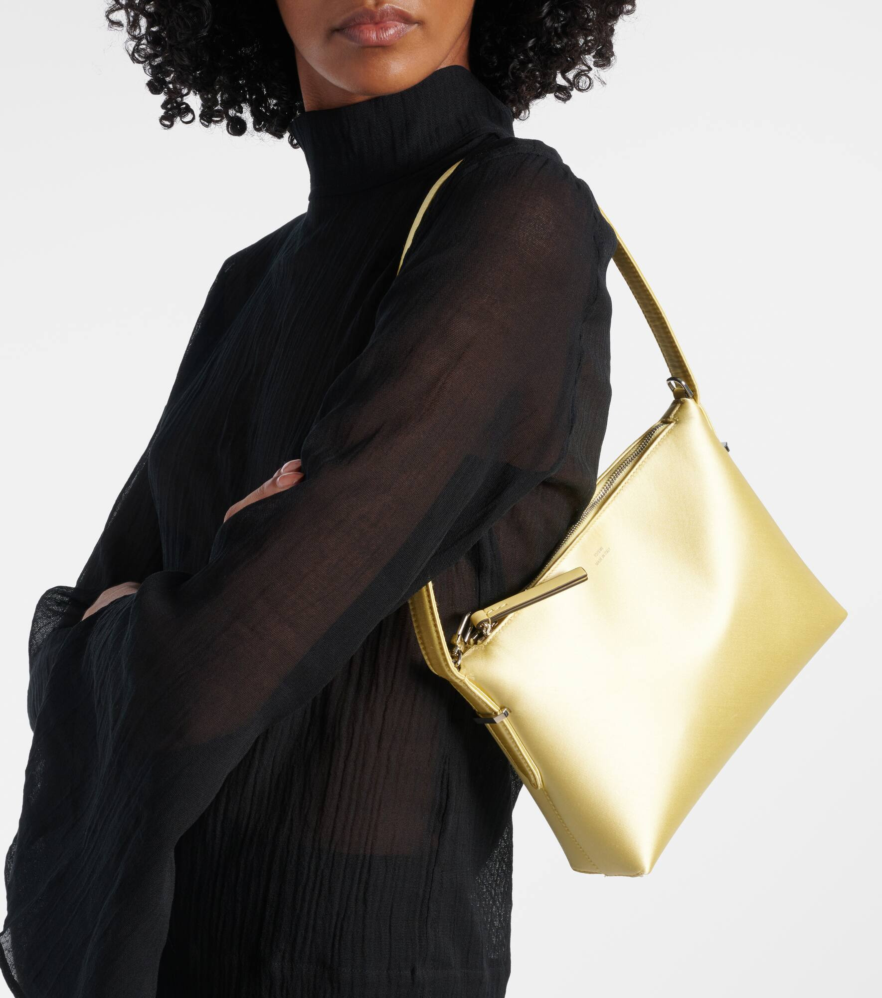 Scoop satin shoulder bag - 7