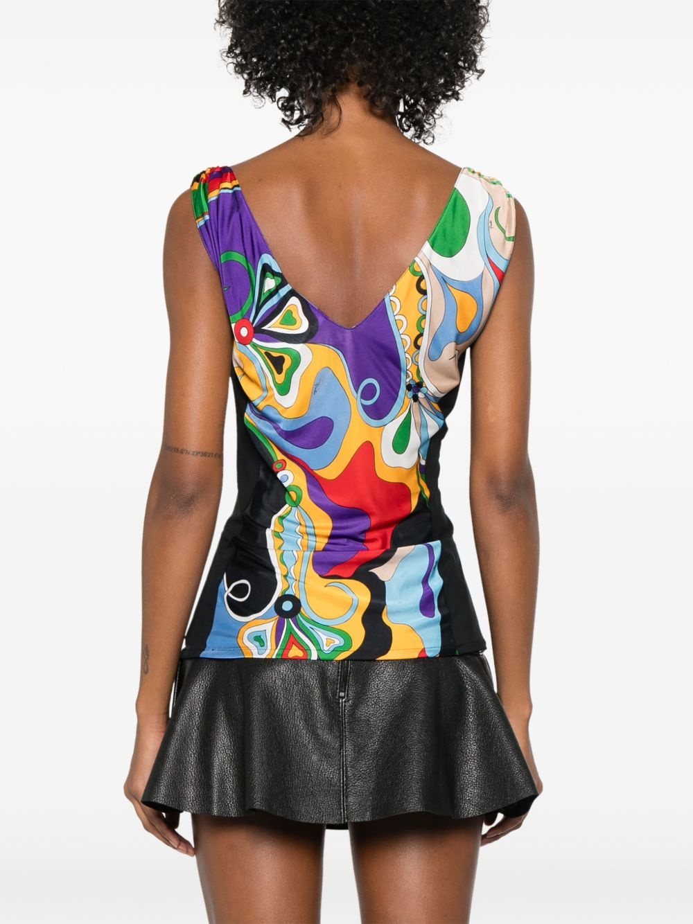 Orchidee-print top - 4