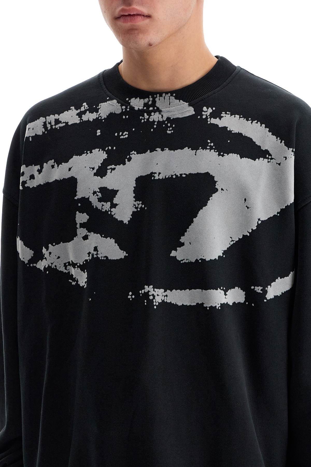 Diesel Fleece Sweatshirt With F Men - 4