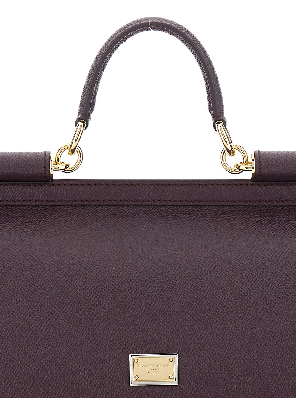 Dolce & Gabbana Women Violet Handbag With Adjustable And Removable Shoulder Strap And Logo Plaque On - 5