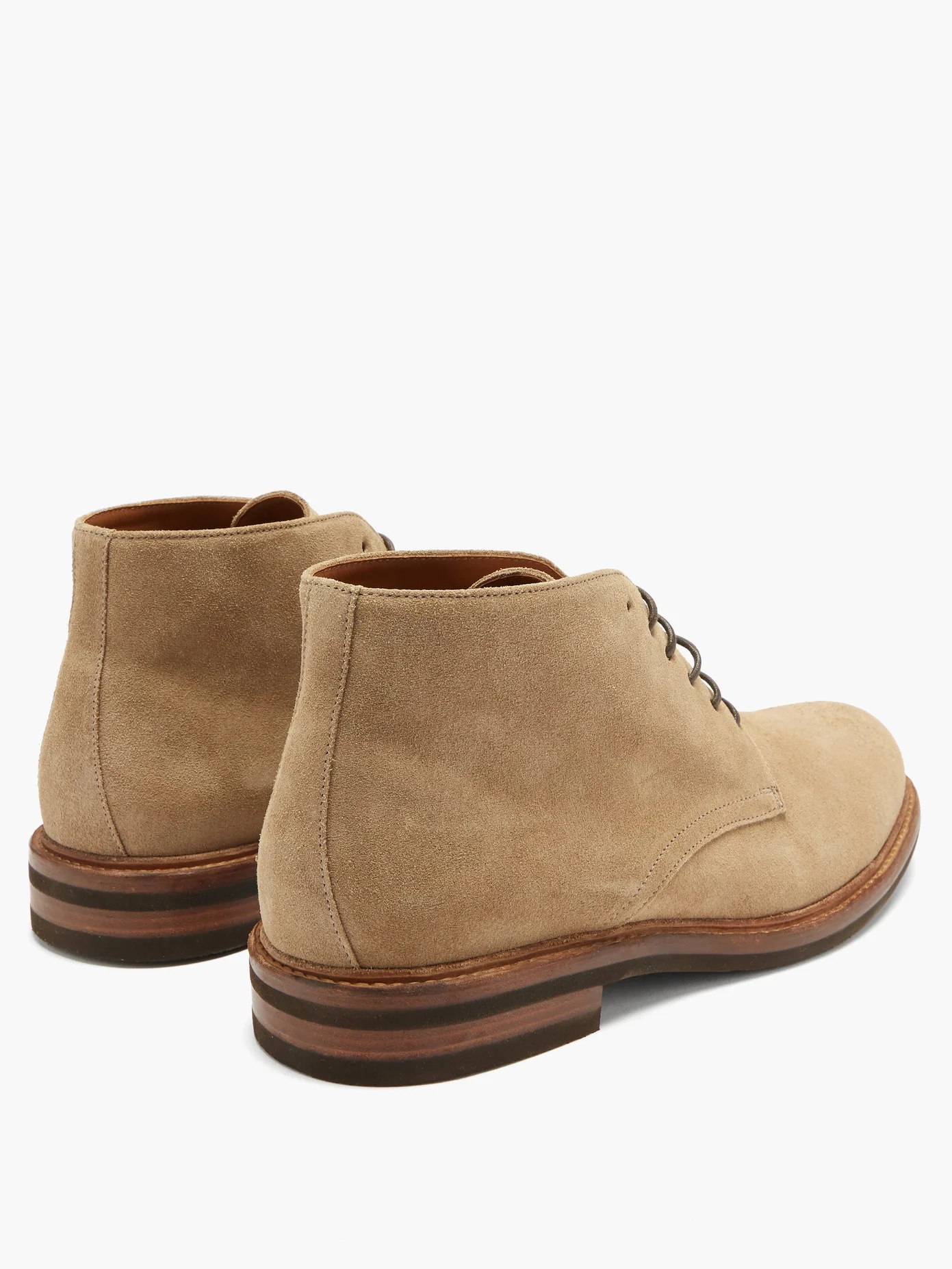 Suede desert boots - 4