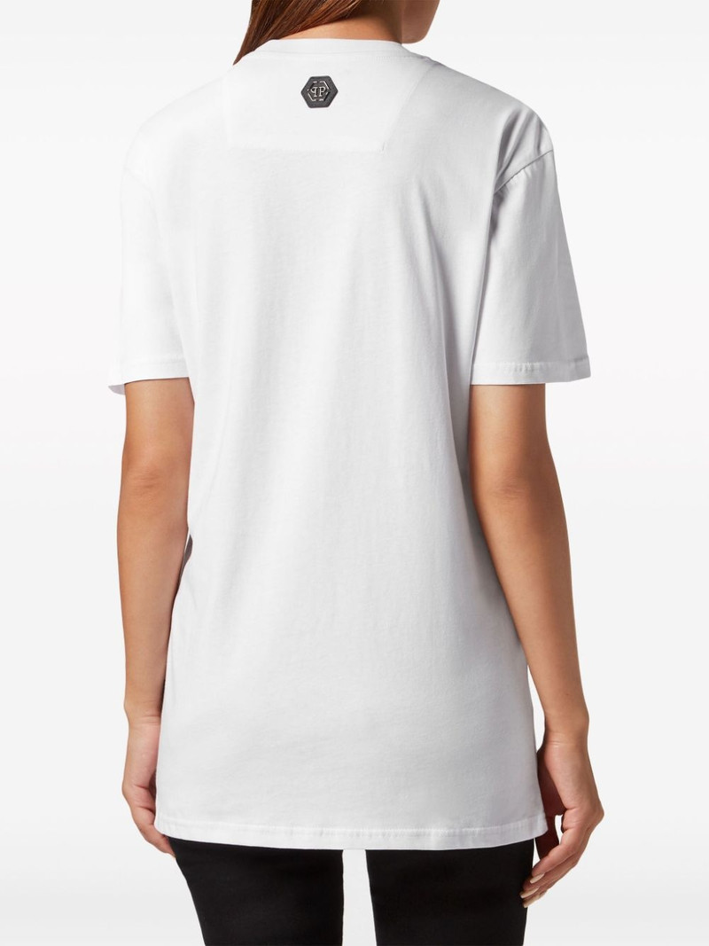 logo-print cotton T-shirt 4