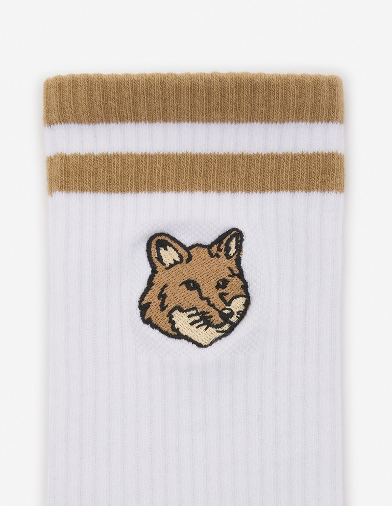 Maison Kitsuné BOLD FOX HEAD SPORTY SOCKS outlook