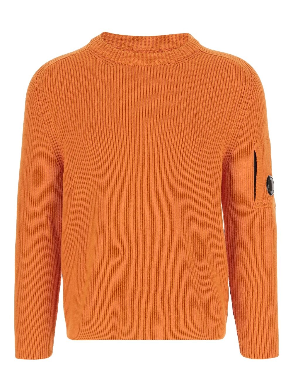 ribbed crew-neck sweater - 1