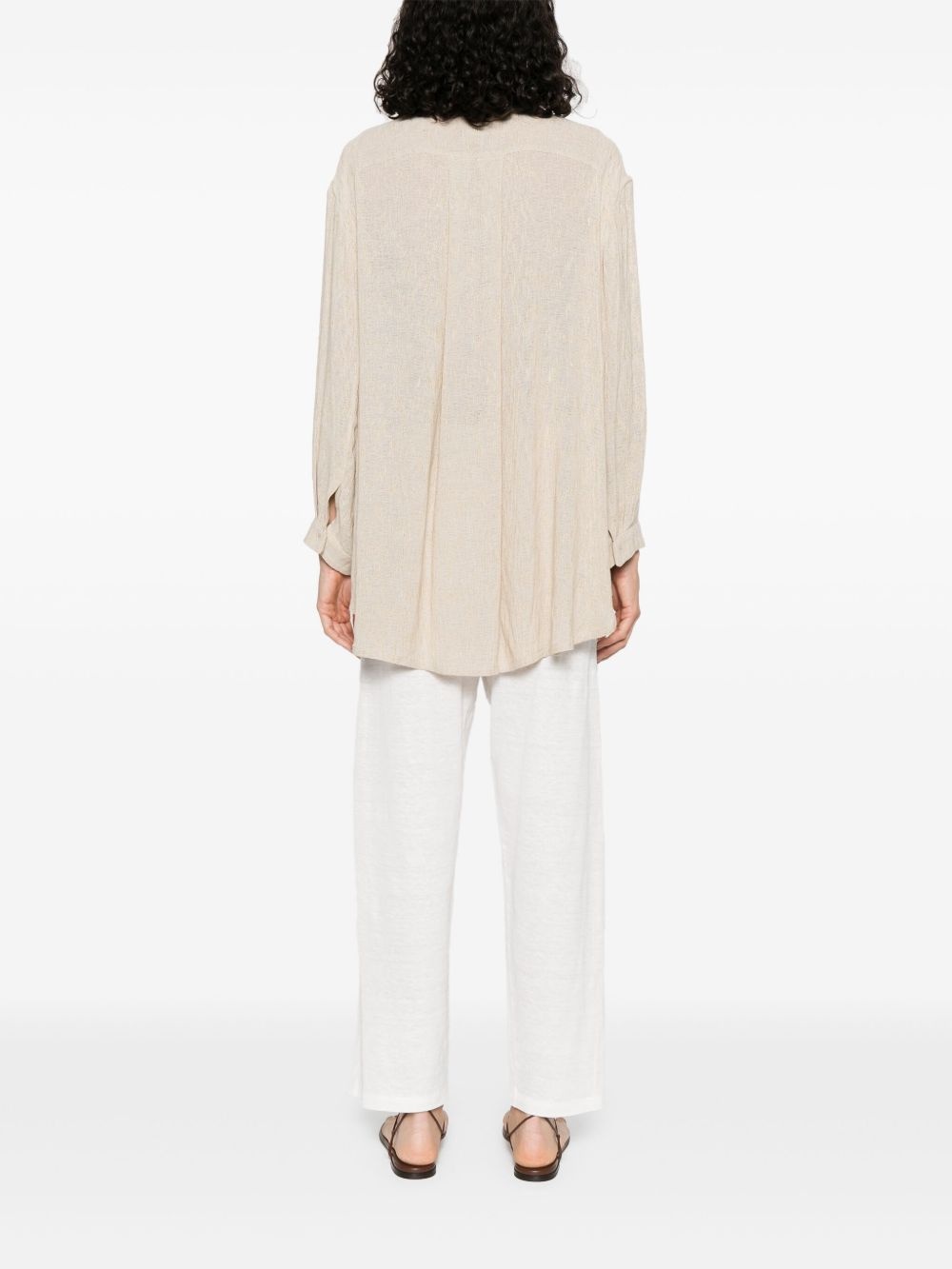 ruffle-detail blouse - 4