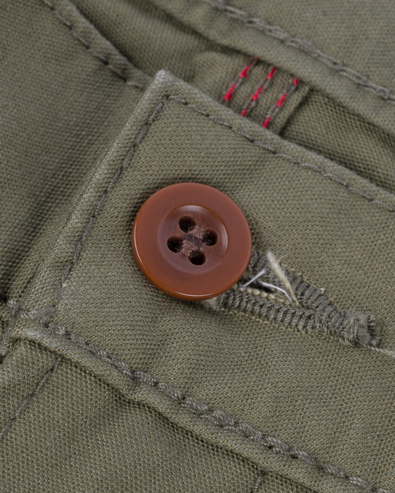IH-740-GRN 9OZ CANVAS MILITARY CARGO SHORTS - GREEN 7