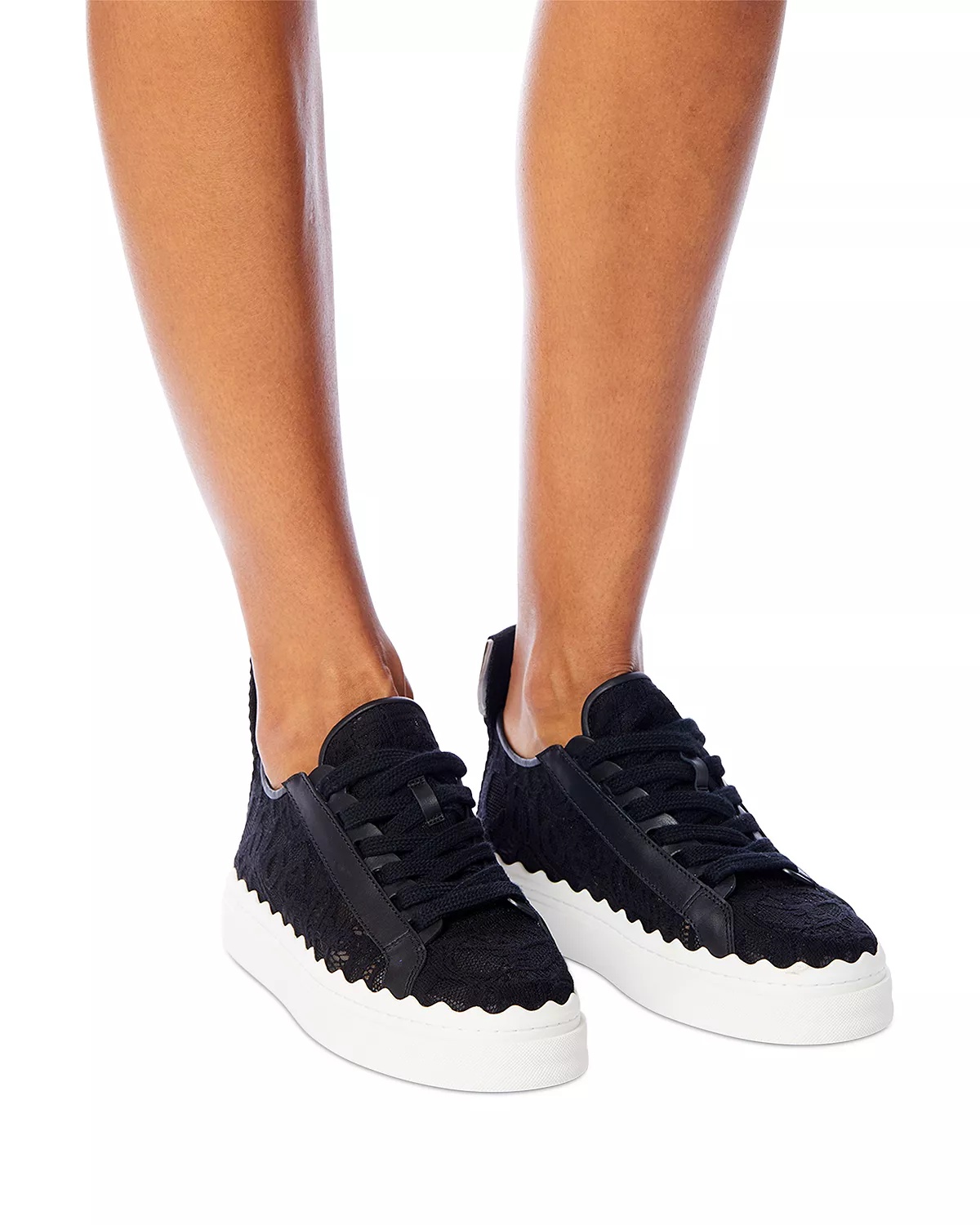 Women's Lauren Lace Low Top Sneakers - 2