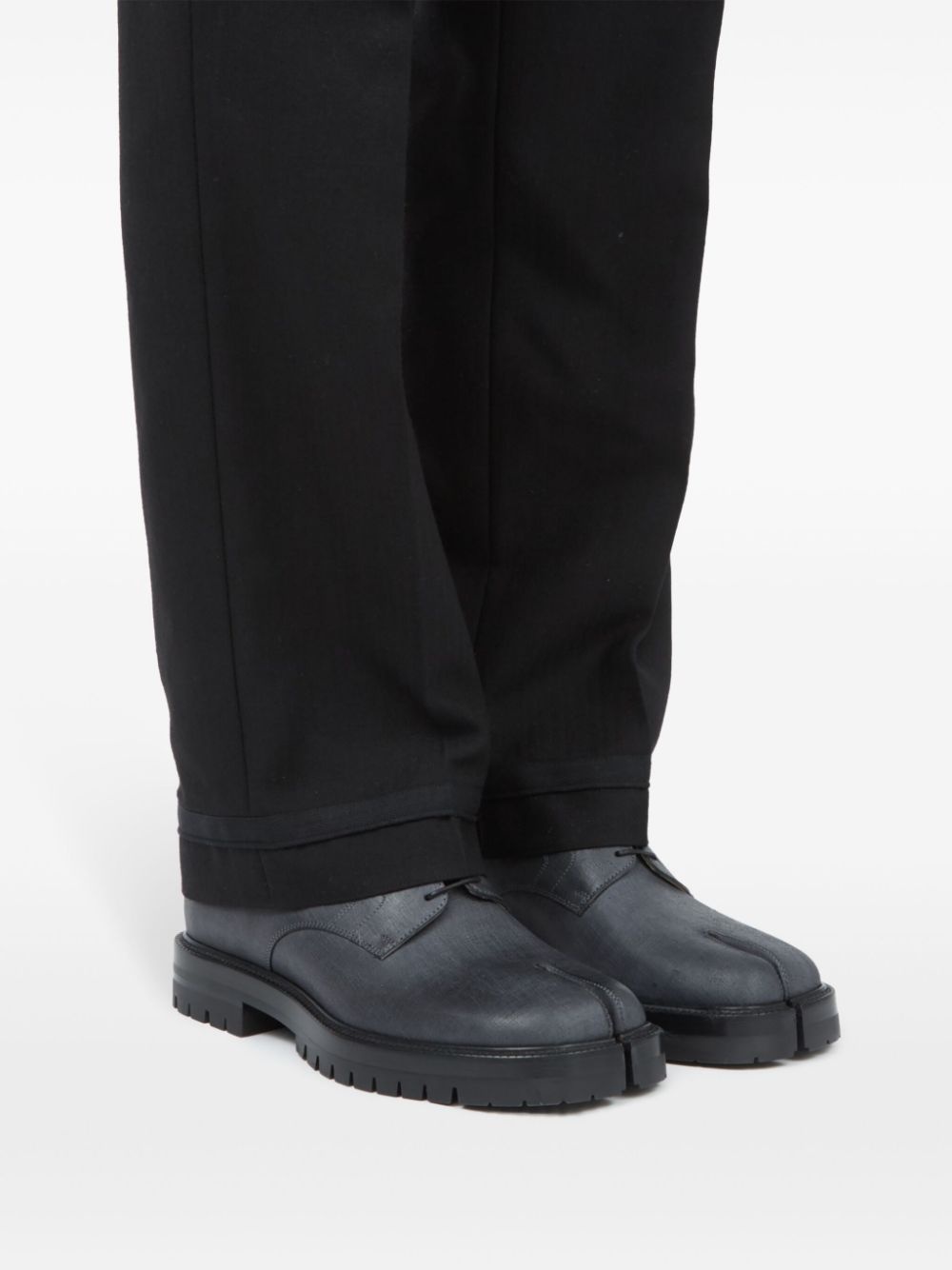 Tabi lace-up derby shoes - 6
