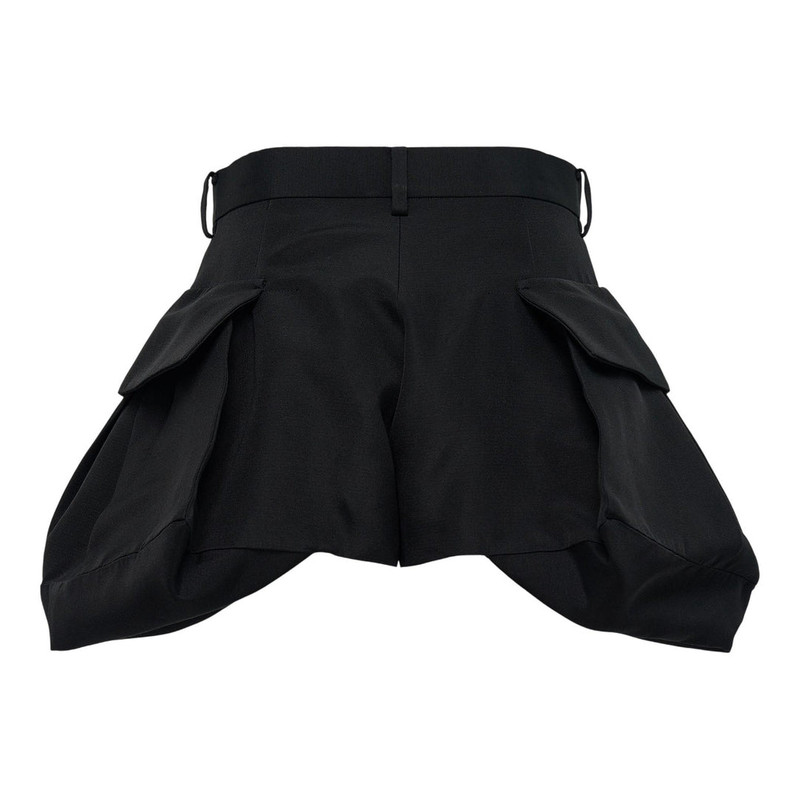 sacai Double-Faced Silk Cotton Shorts outlook