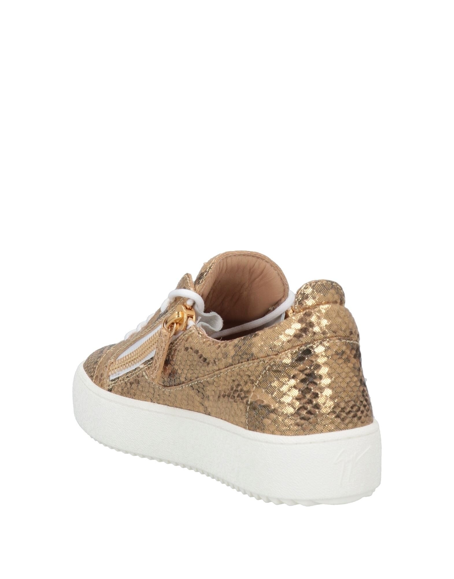 Gold Women's Sneakers - 3