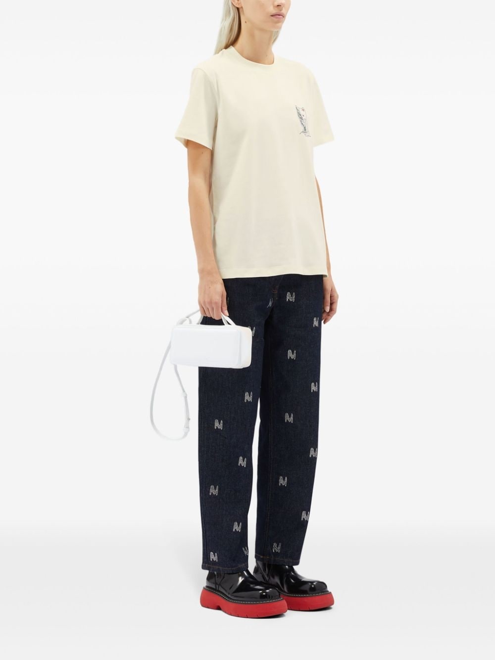 graphic-print cotton T-shirt - 2