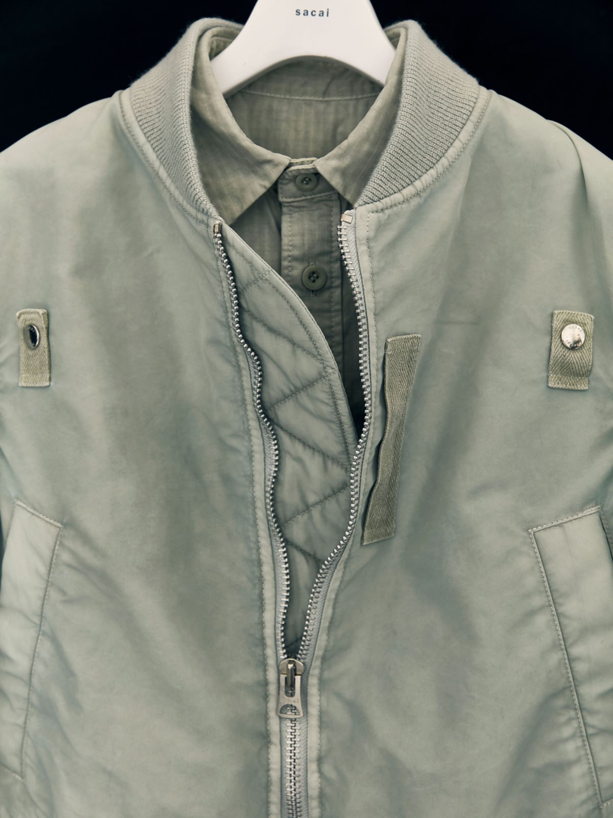 Garment Dye Rip Stop x Nylon Twill BL - 5