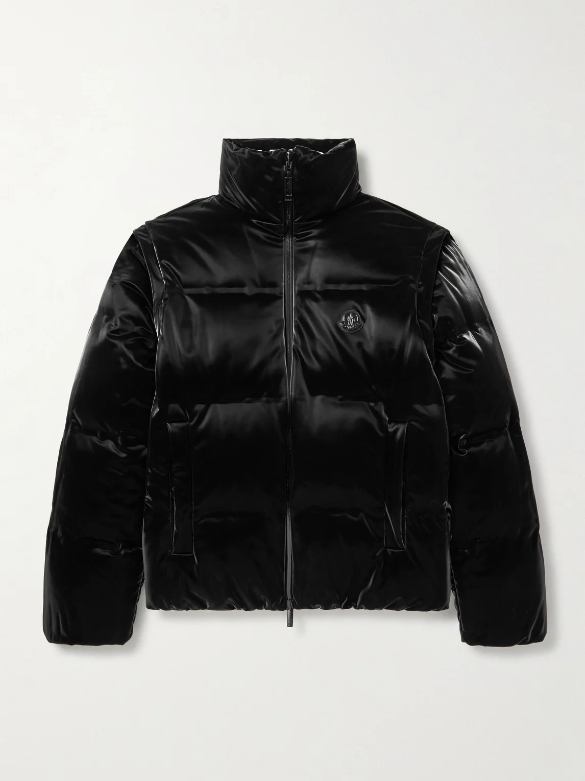 A$AP Rocky Logo-Appliquéd Quilted Shell Down Jacket - 1