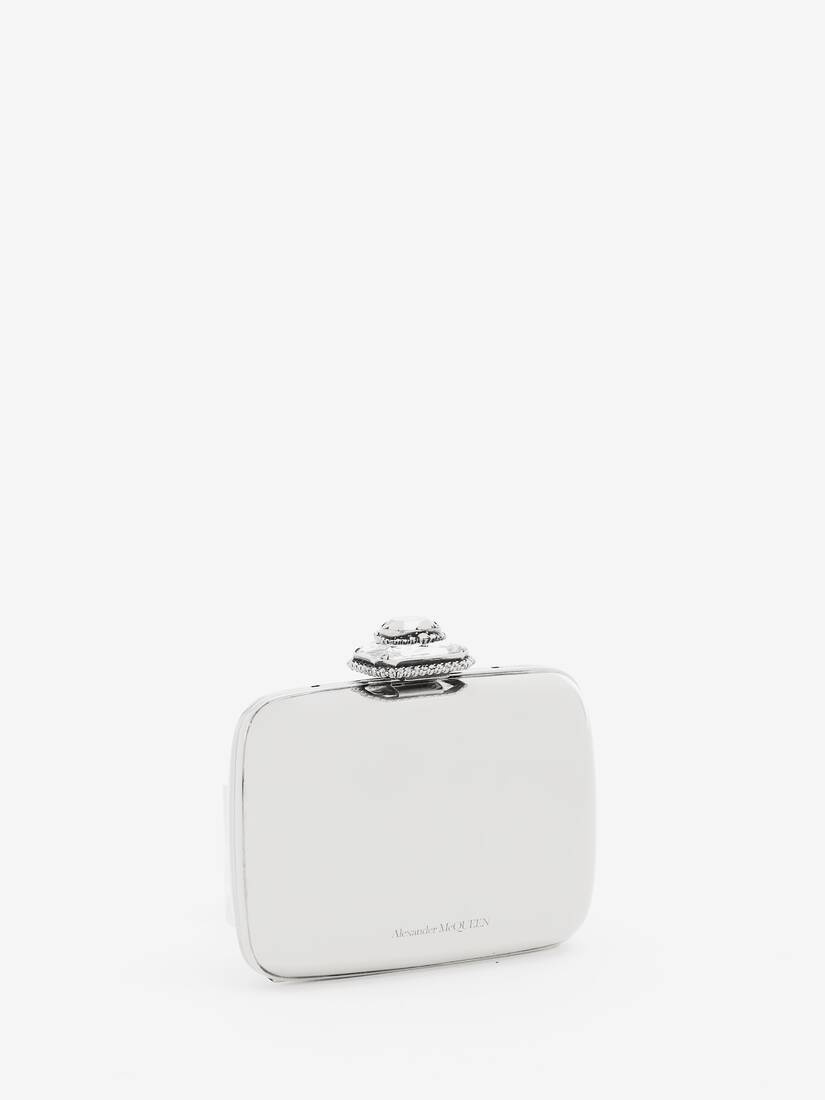 Mini Clutch in Antique Silver - 2