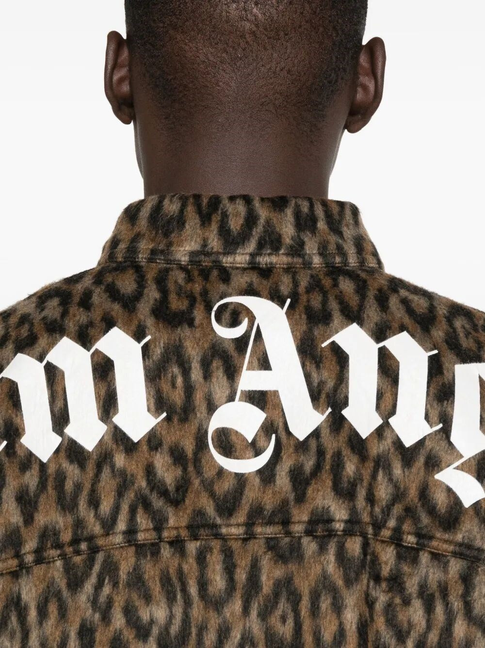 `Classic Logo` Animalier Overshirt - 3