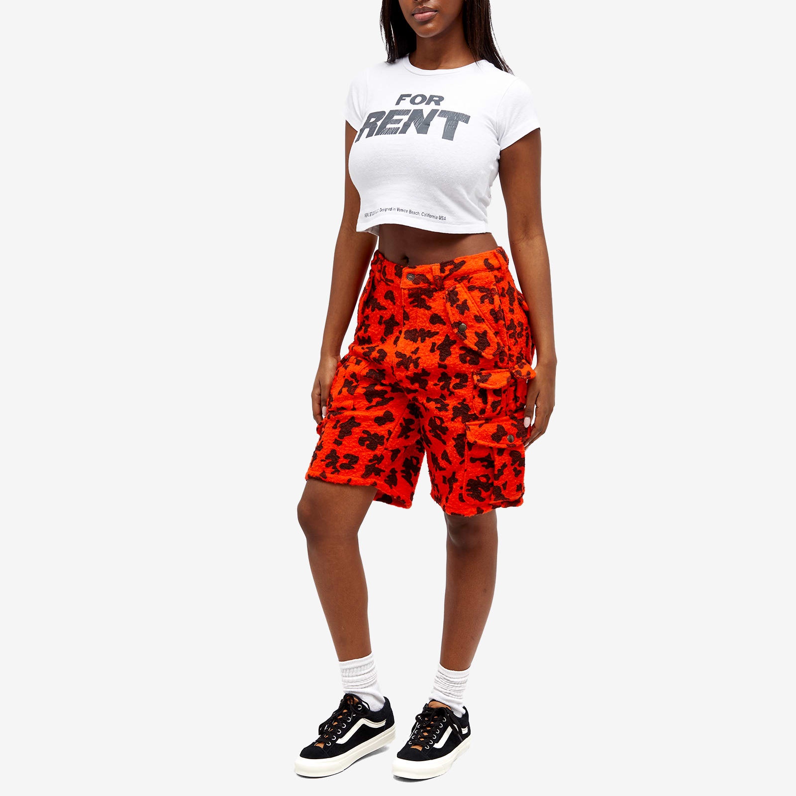 ERL Unisex Cargo Shorts - 4