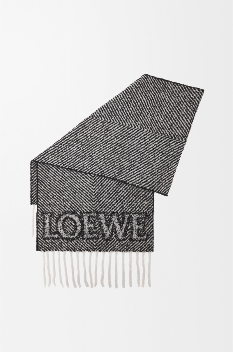 LOEWE scarf in alpaca and wool blend 1