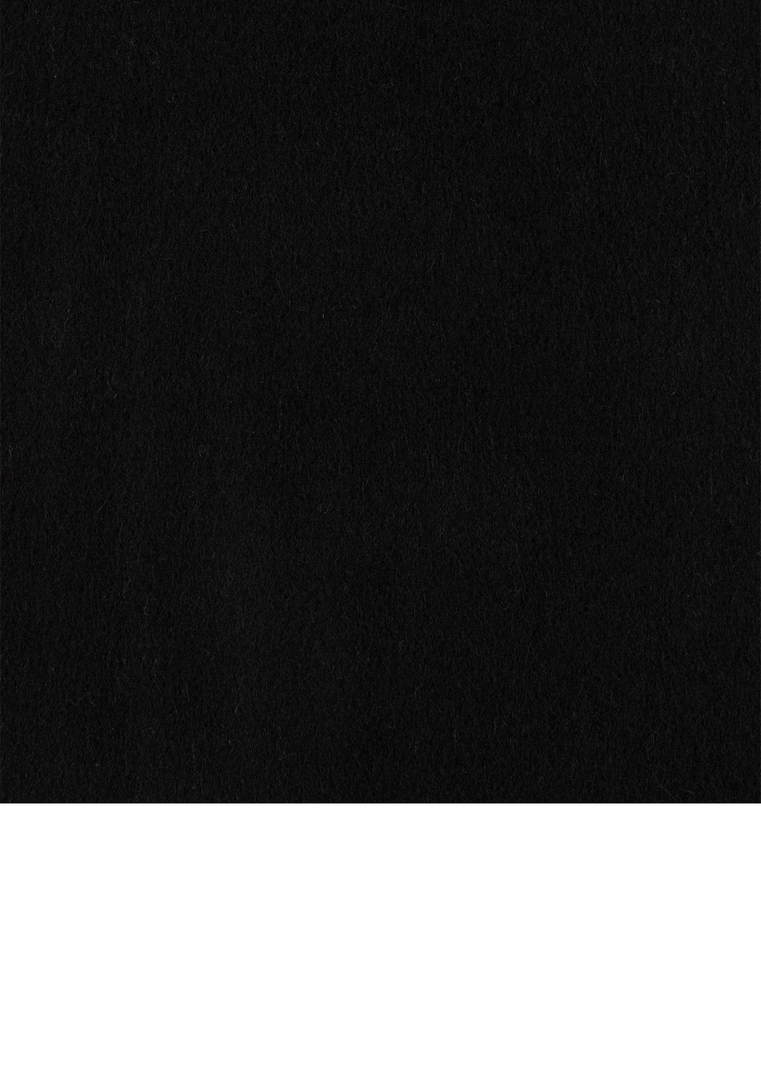 Black Tonal Embroidered Logo Cashmere Scarf - 4