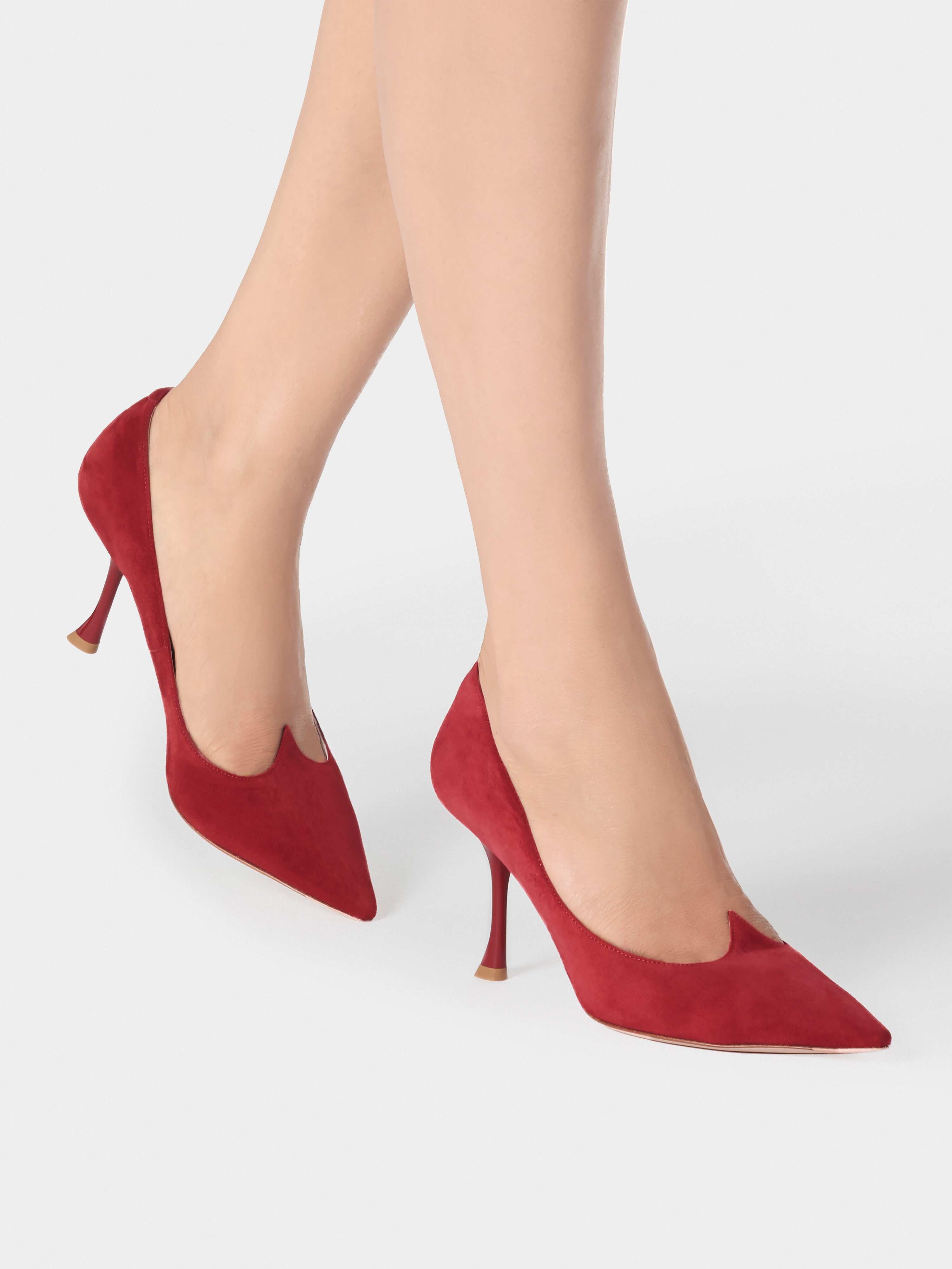 I Love Vivier Pumps in Suede - 8