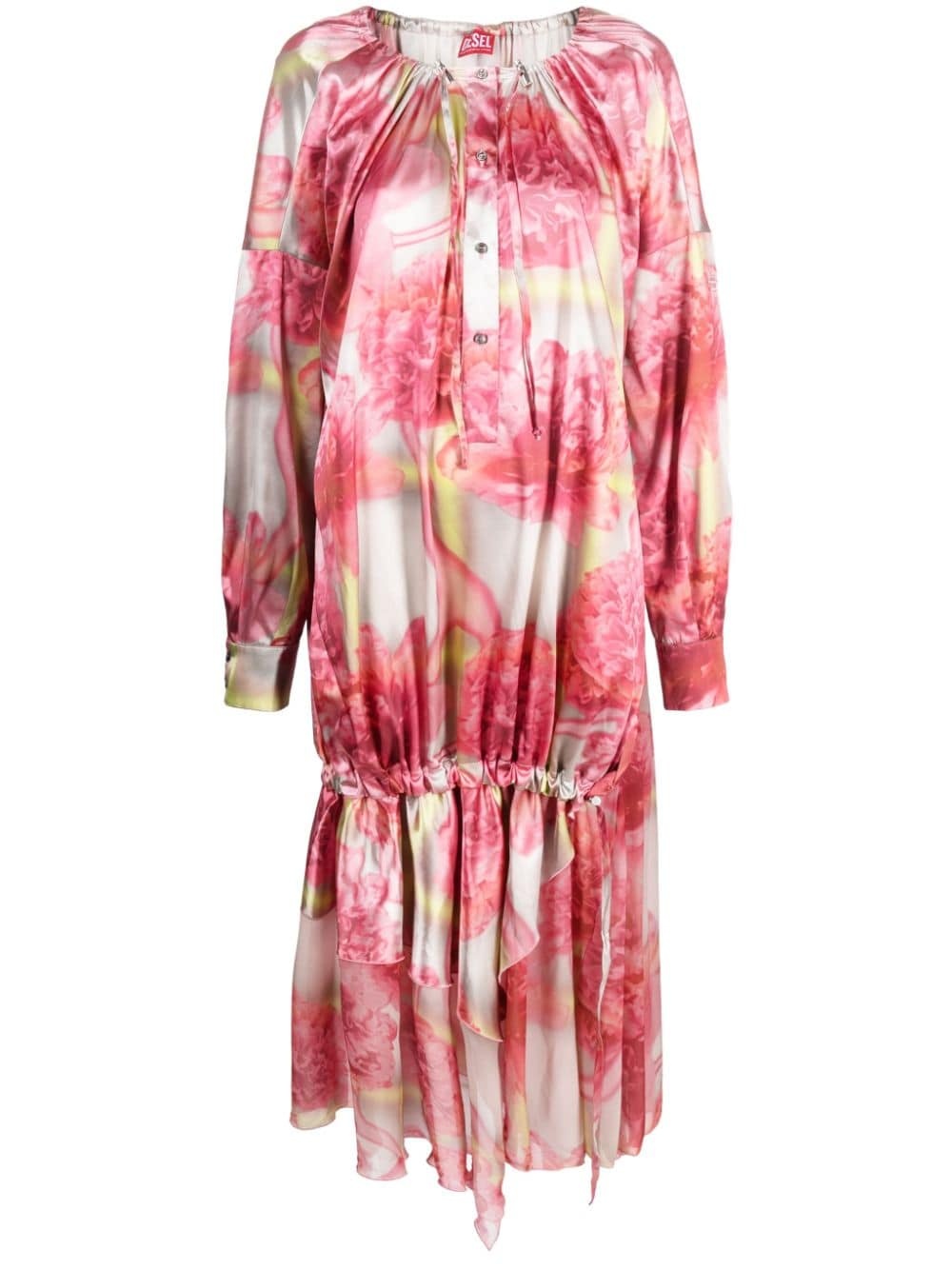 D-Cabir floral-print maxi dress - 1