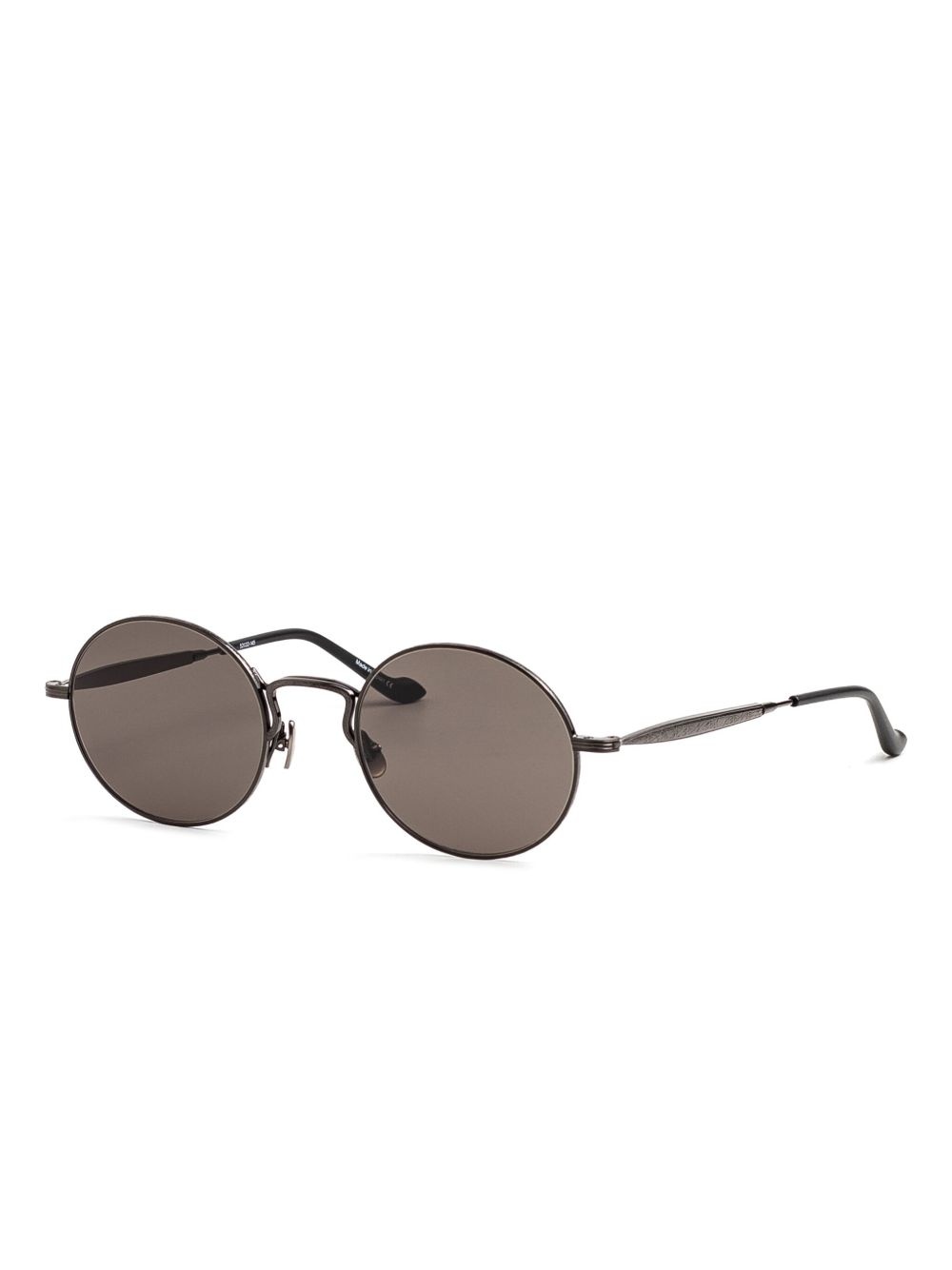 metal round sunglasses - 2