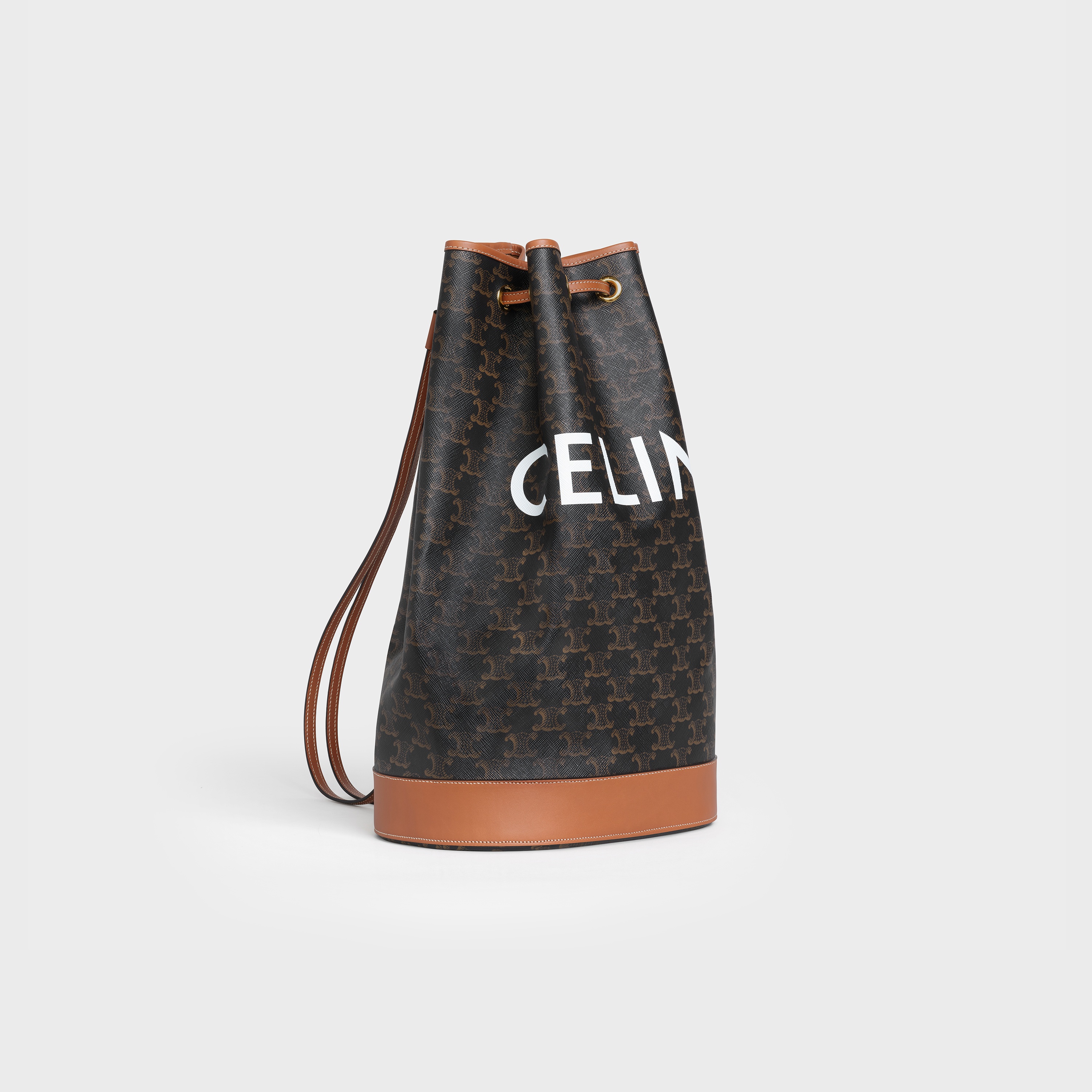 Medium Sailor bag in Triomphe Canvas with Celine print - 2