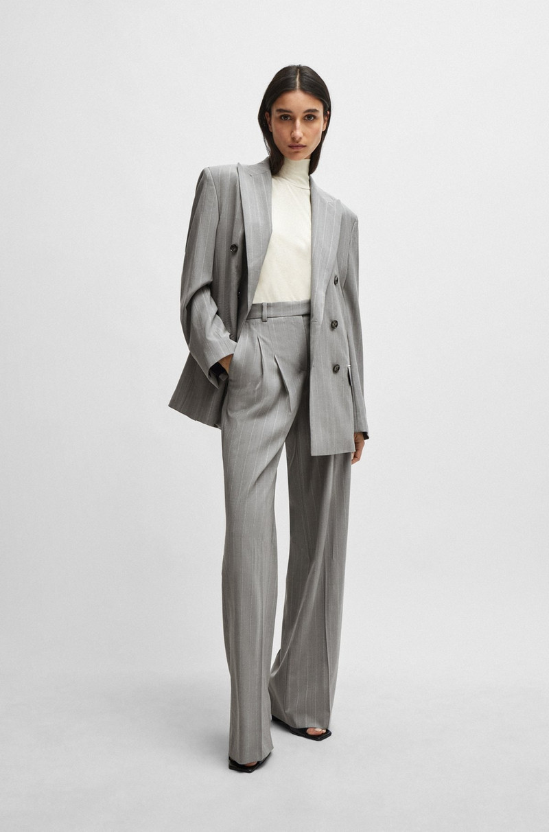 BOSS NAOMI X BOSS RIBBED SLEEVELESS ROLLNECK TOP outlook