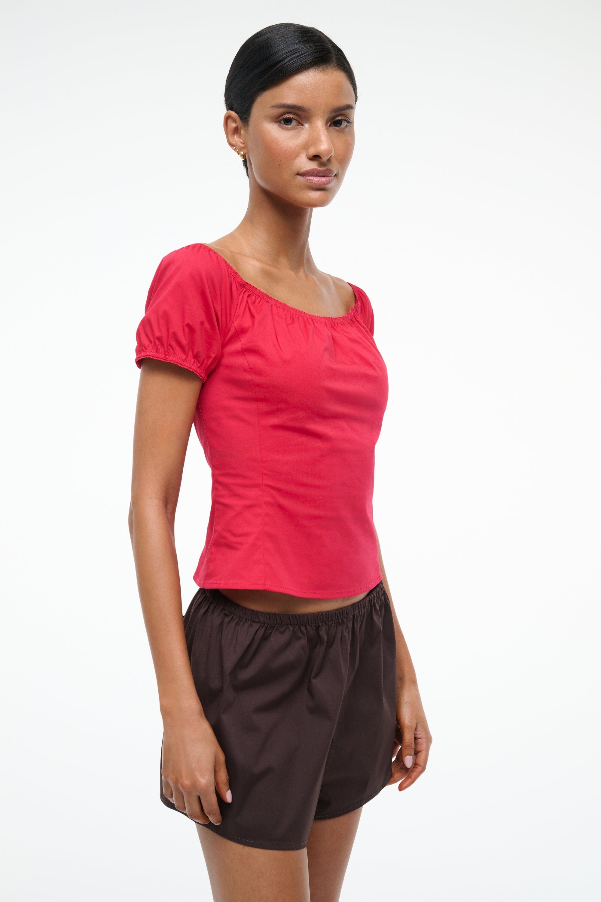 STAUD HELENE TOP CHERRY - 3