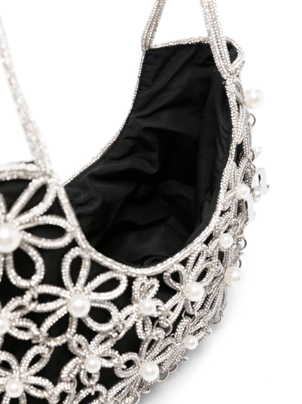 Gaia Nodi crystal-embellished shoulder bag - 5