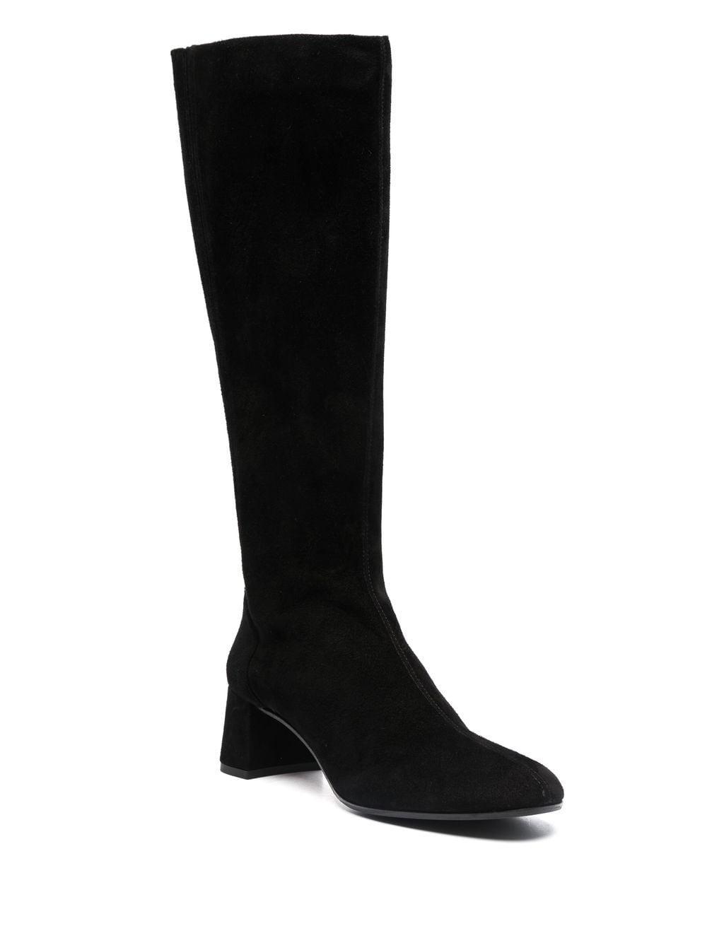 round-toe knee-length boots - 2