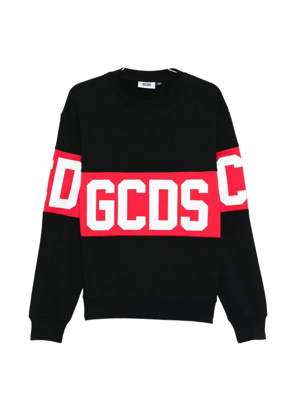 logo crew-neck sweater - 1