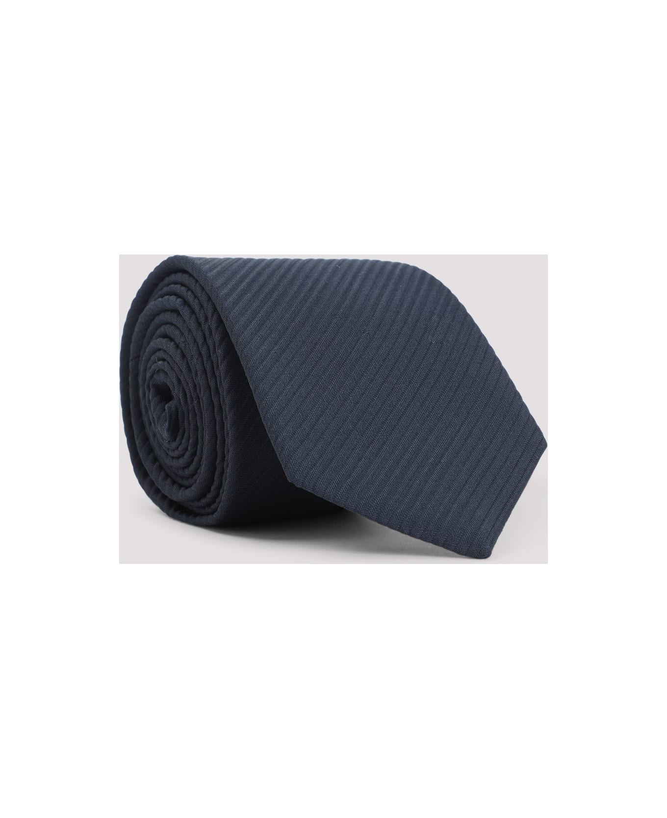 Viscose And Silk Tie - 3