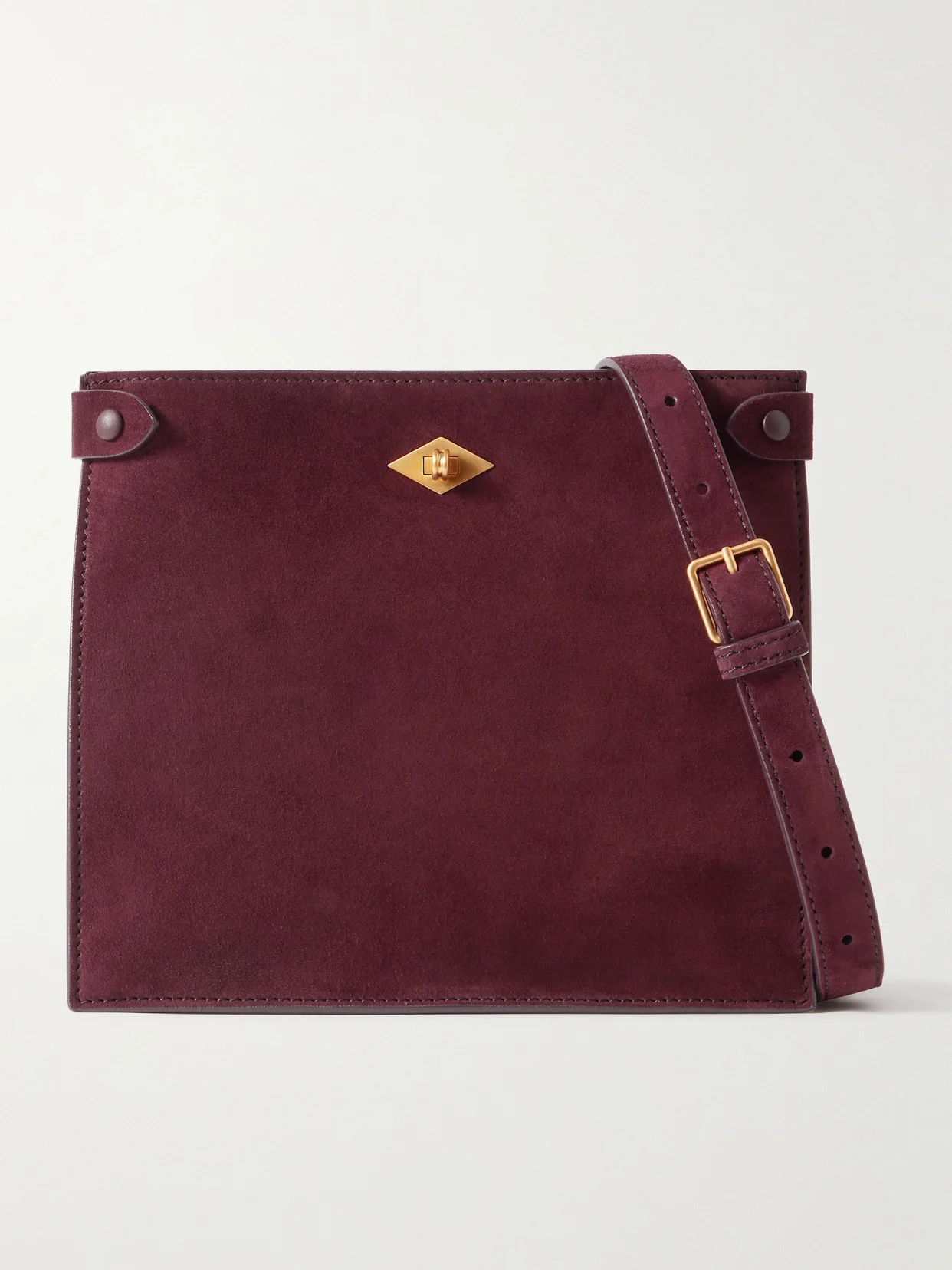 Stowaway Suede Shoulder Bag - 1
