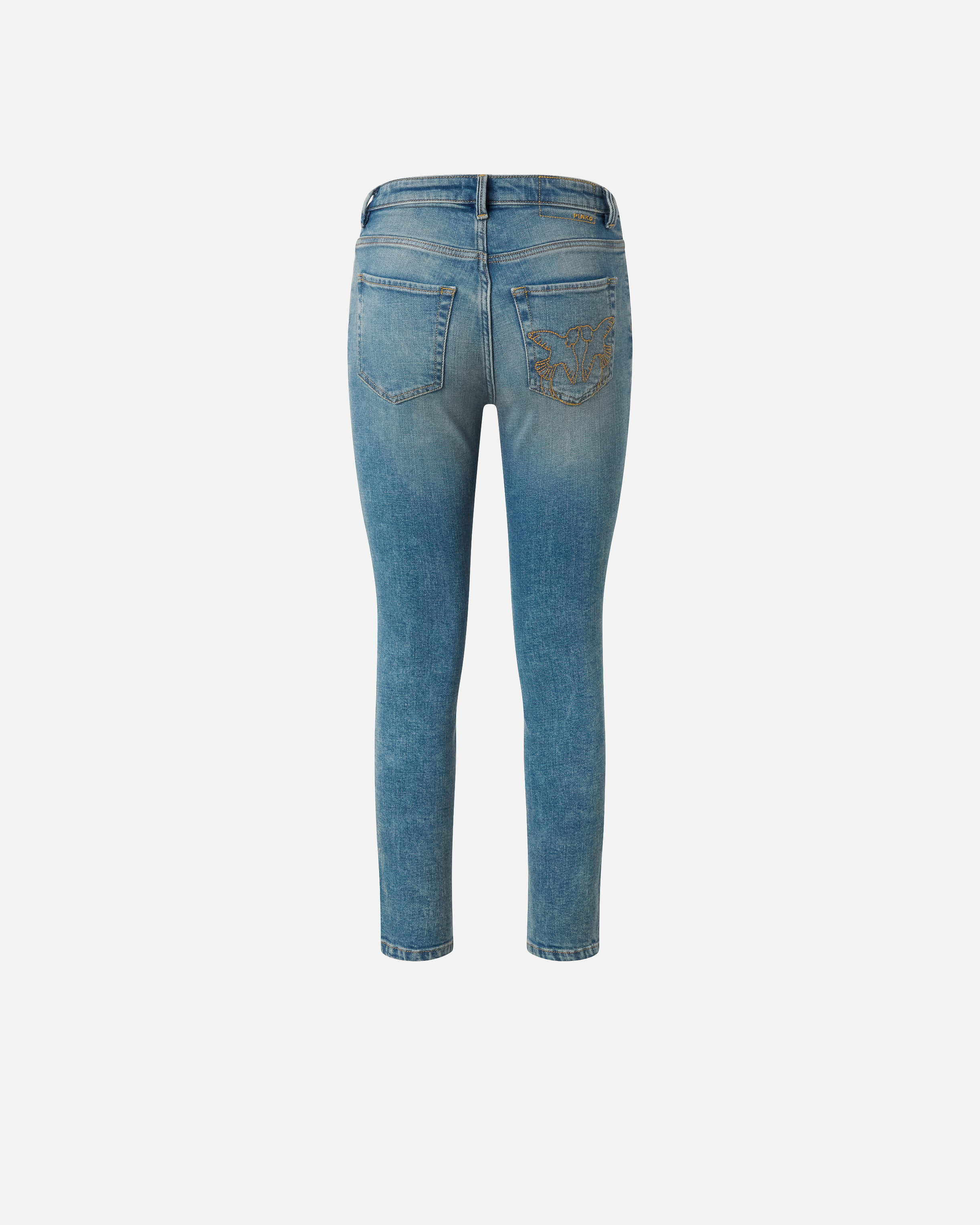 SKINNY VINTAGE STRETCH DENIM JEANS - 7