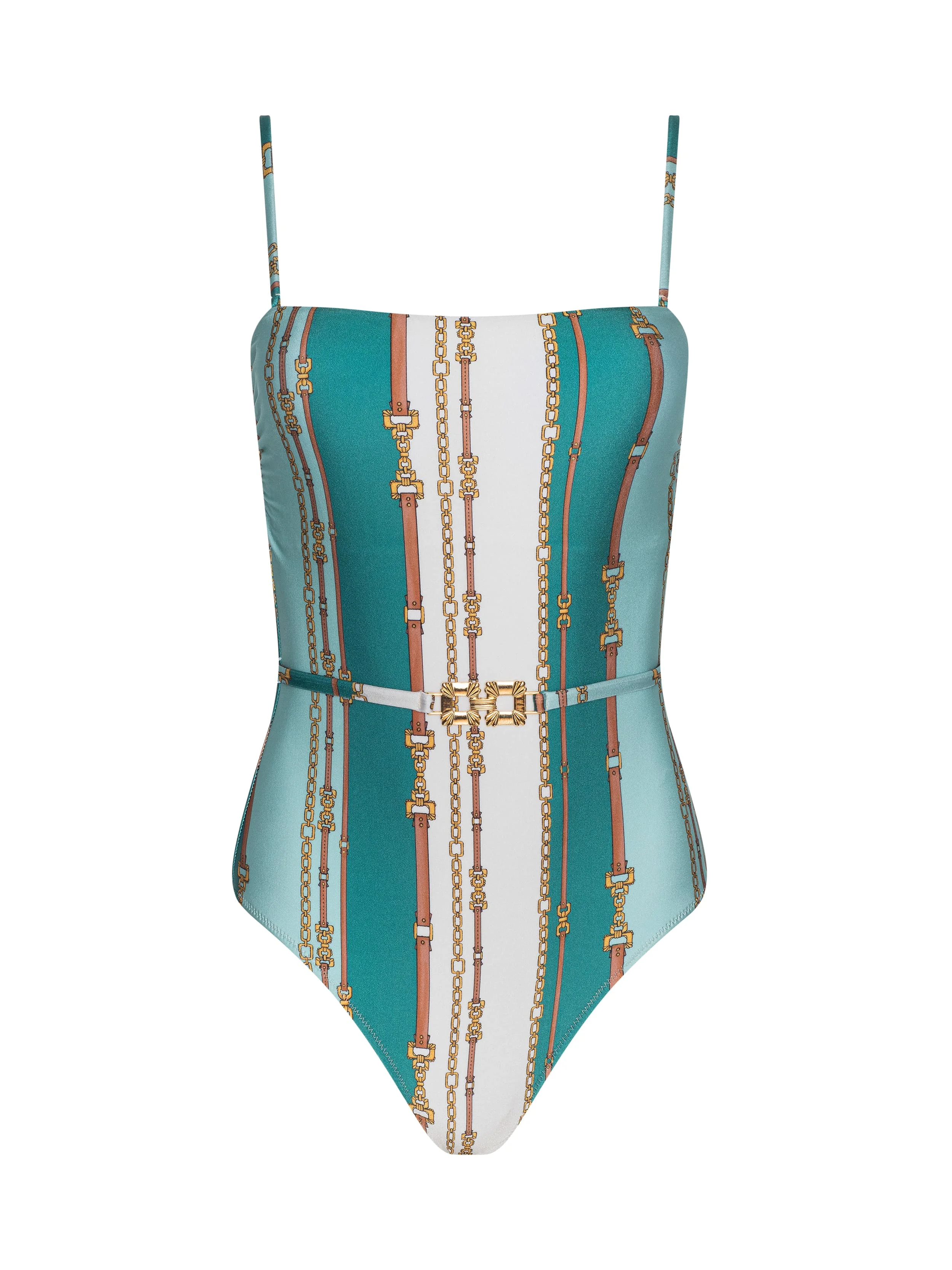 Tory Bandeau One-Piece Swimsuit - 1