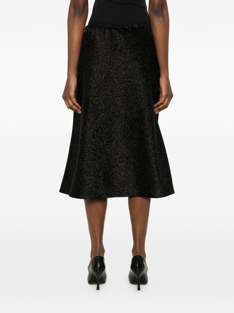 elasticated midi skirt 4