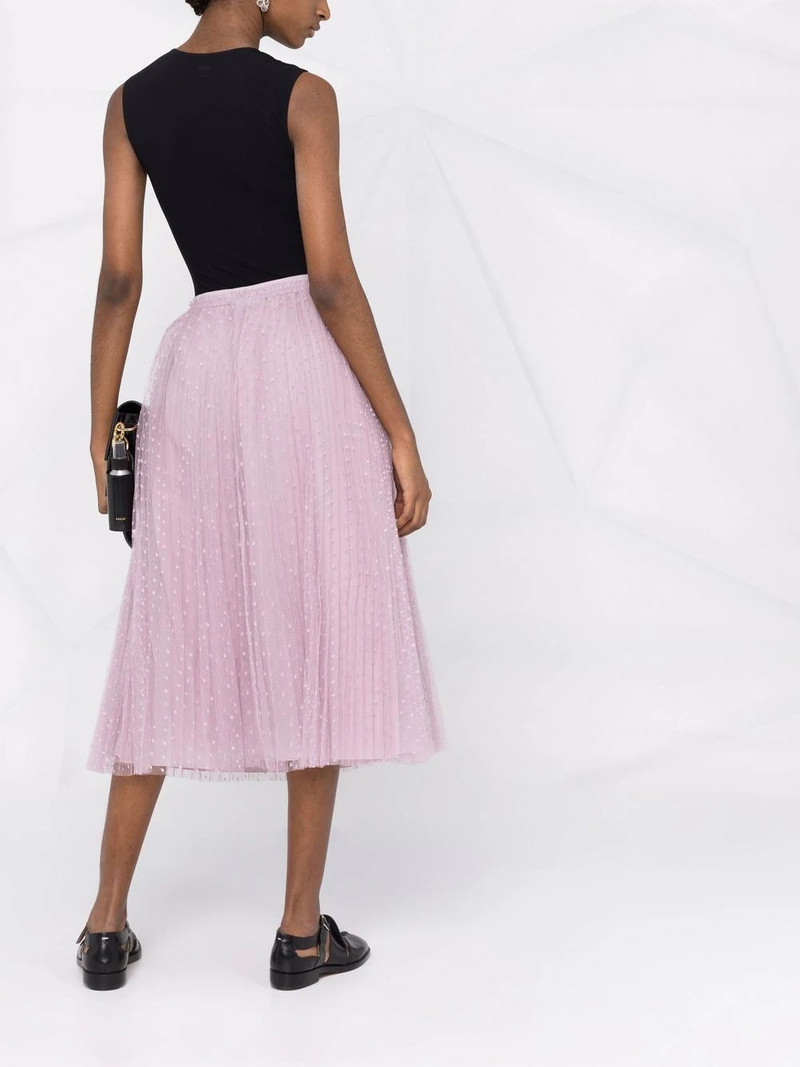 point d'esprit pleated tulle skirt 6