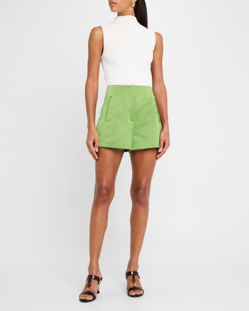 VERONICA BEARD Jazmin Tailored Shorts outlook