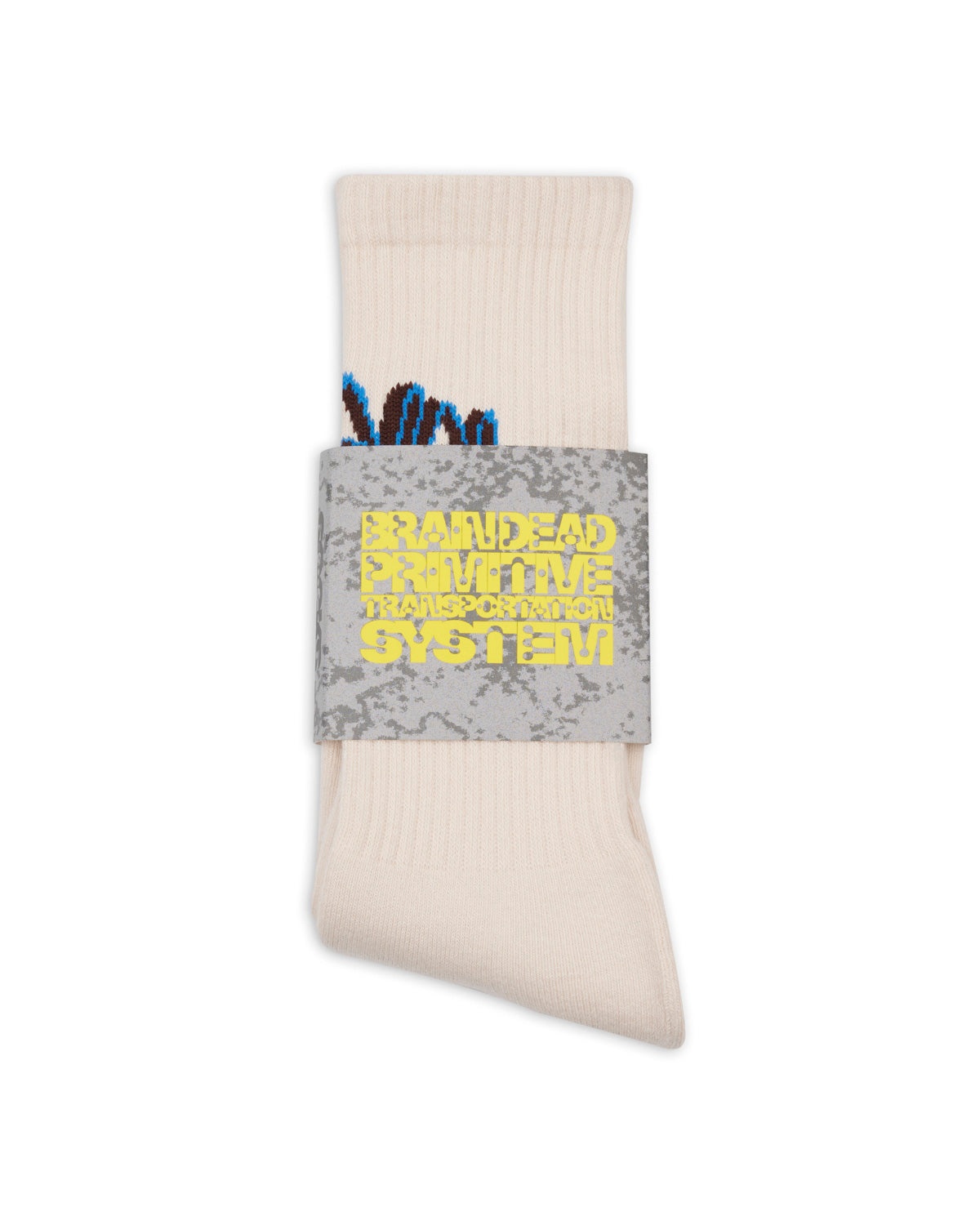 Bd Stringy Socks - White - 4